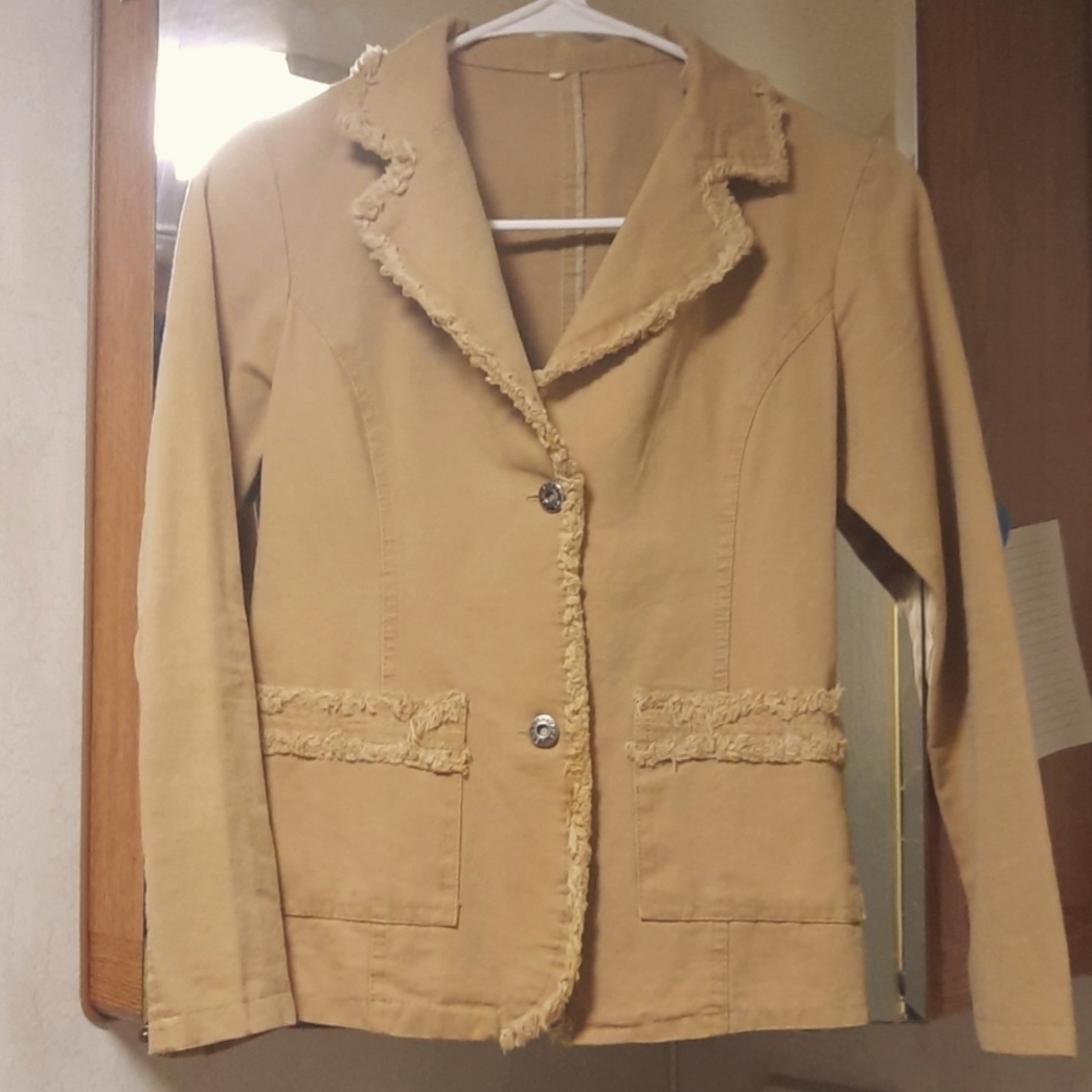 *Excellent condition* Nylaus Jeans tan jacket